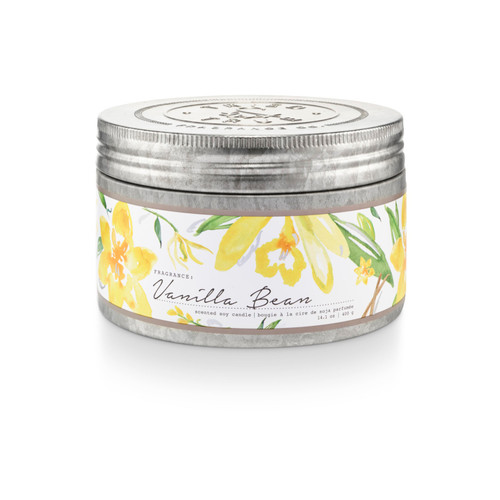 Tried and True Vanilla Bean Large Tin Candle