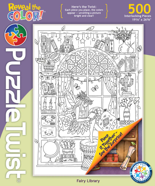 Fairy Library Puzzle 1000pc