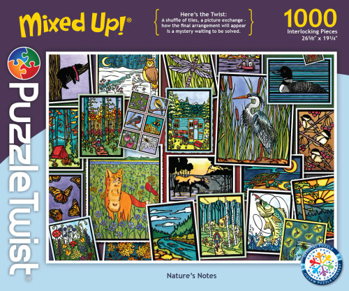 Natures Notes Puzzle 1000pc