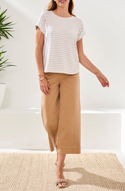 Stripe Insert Panel T-Shirt