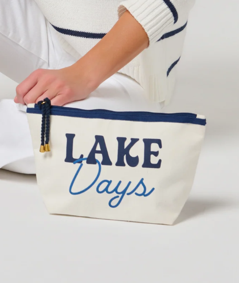 Shiraleah Lake Days Zip Pouch