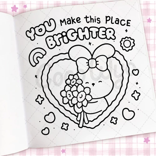 Cozy Vibes Coloring Book