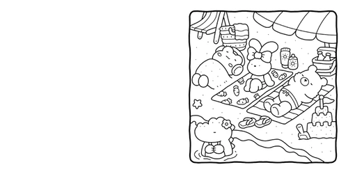 Cozy Friends Coloring Book