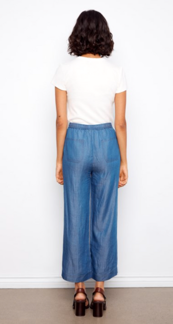 Tencel Wide Leg Pant