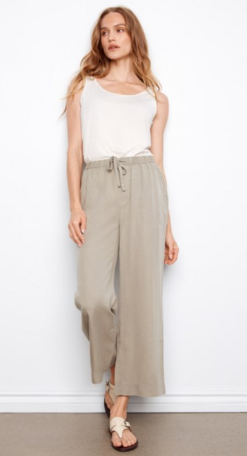 Sage Tencel Wide Leg Pant