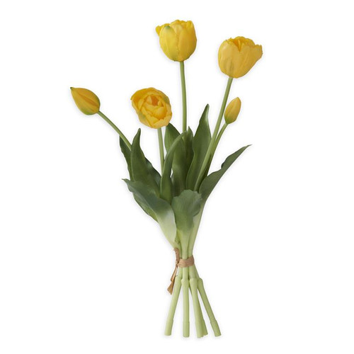 Yellow Real Touch Tulip Bundle