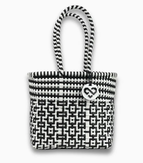 Handwoven Recycled Plastic Tote Bag - Gelato