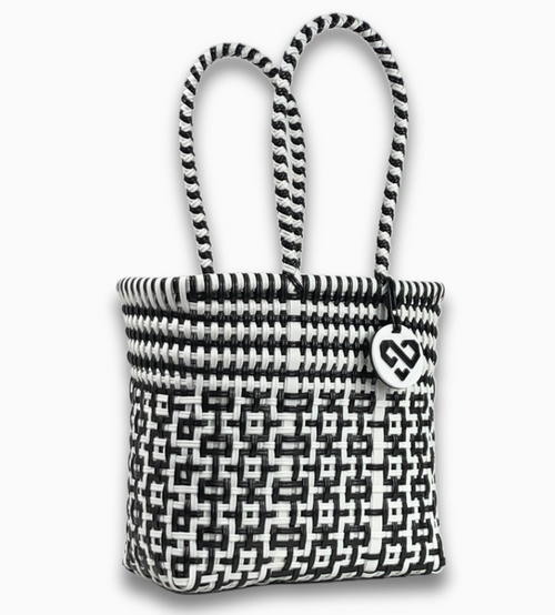 Handwoven Recycled Plastic Tote Bag - Gelato