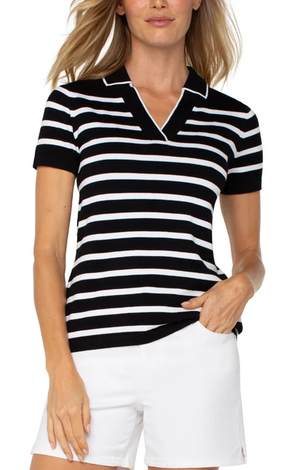 Collared S/S Sweater