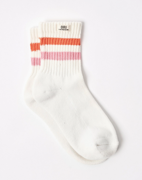 Windsor Stripe Crew Sock