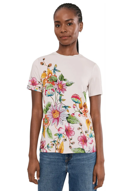 Johnny Was Orlaya Janie Short Sleeve T-Shirt
