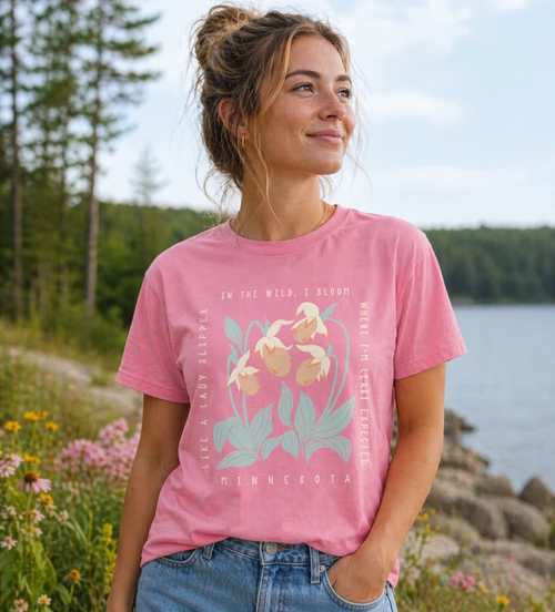 Lady Slipper Minnesota T-Shirt