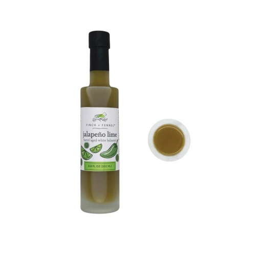 Jalapeño Lime Barrel-Aged White Balsamic Vinegar