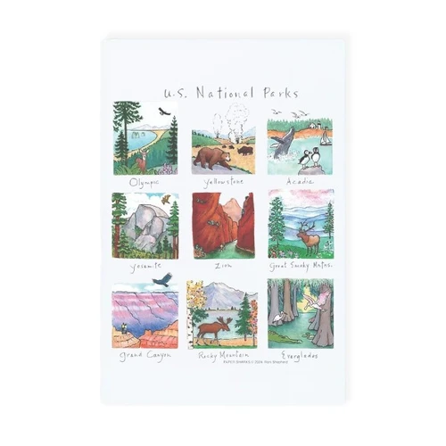 US National Parks Towel