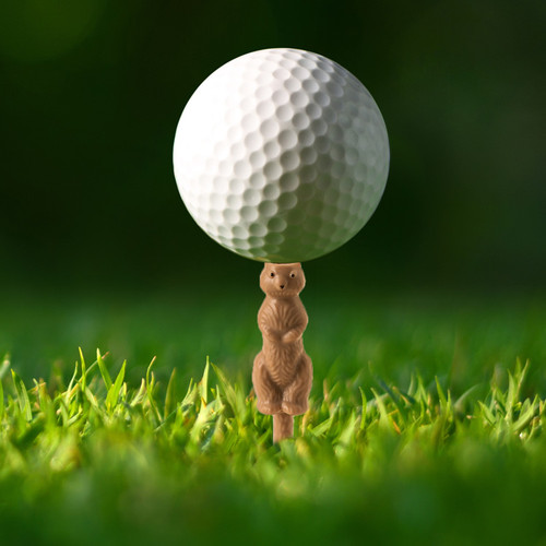 Gopher the Golf Caddy Tees