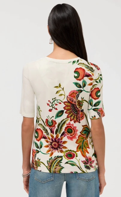 Valley Fleur Janie Elbow Sleeve T-Shirt