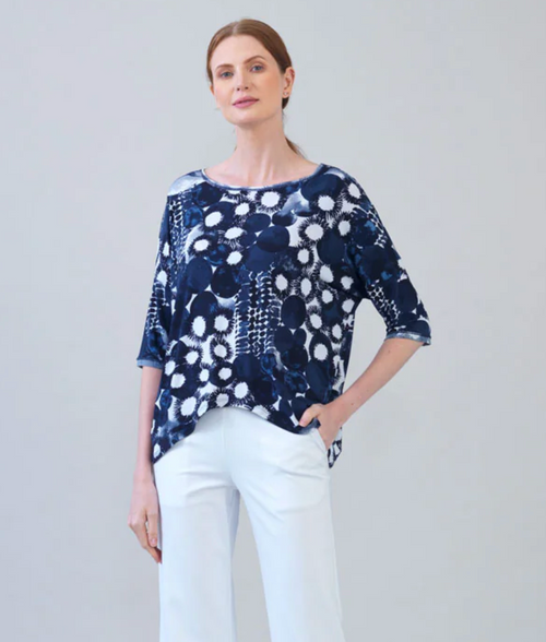 Circle Splatter Top