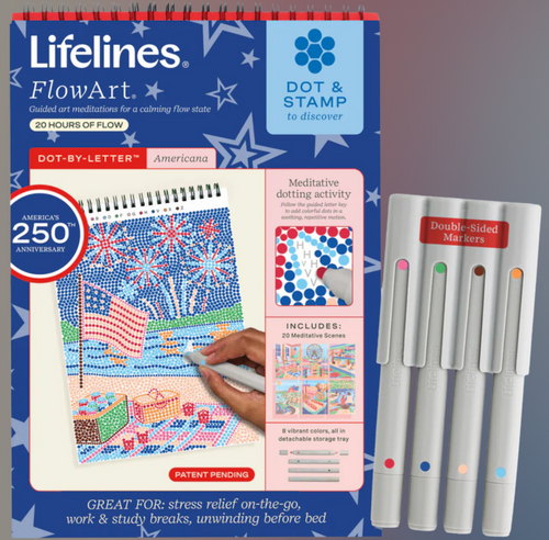 Flowart - Dot By Letter - Americana