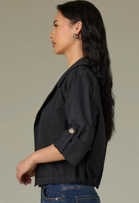 Wit & Wisdom's Roll Sleeve Open Jacket