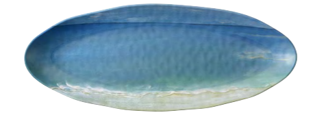 Shoreline Oval Appetizer Tray