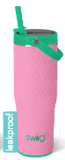 Pink Golf Ball Leakproof To-Go Tumbler 30oz