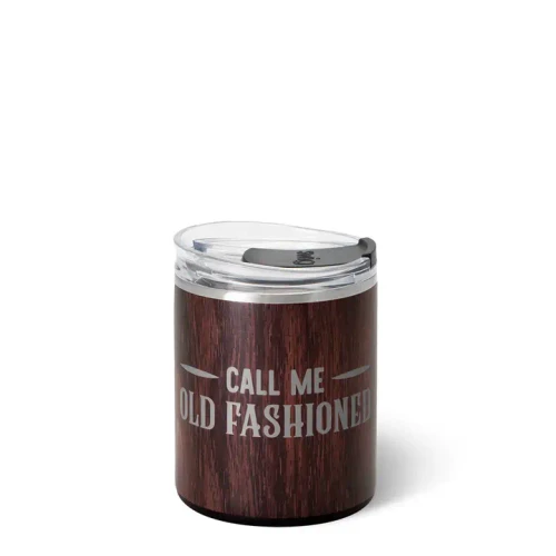 Bourbon Barrel Call Me Old Fashion Lowball Tumbler