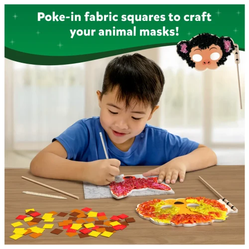 Poke-in Art - Animal Masks