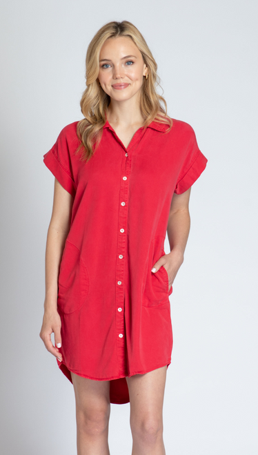 Pocket Shirt Dress