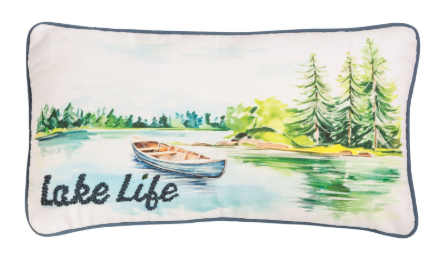 Lake Life Pillow
