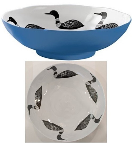 Loons Serving Bowl