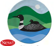 Loon Appetizer Plate
