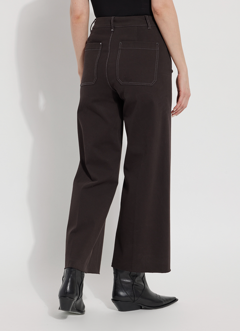 Lysse Double Espresso Erin Hi Waist Pant