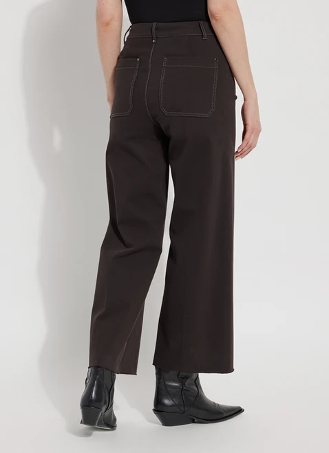 Lysse Double Espresso Erin Hi Waist Pant