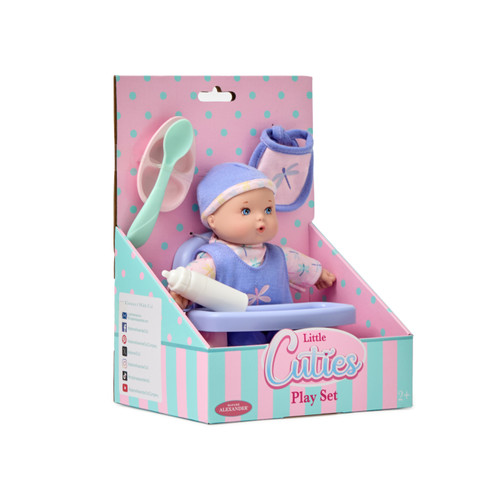 8" Little Cuties - Feeding Playset