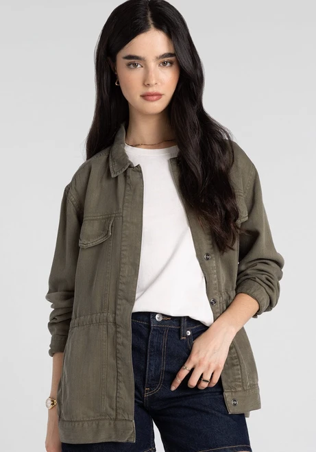Thread & Supply Green Olive Campbell Jacket