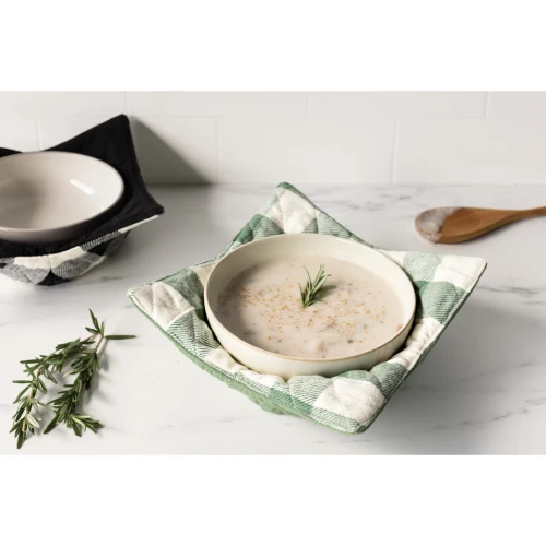 Elm Green Soup Bowl 2 Handles