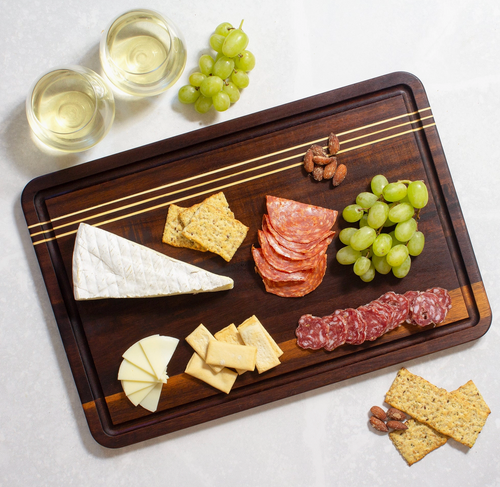 Rock and Branch Acacia Wood Cutting Board with Juice Groove