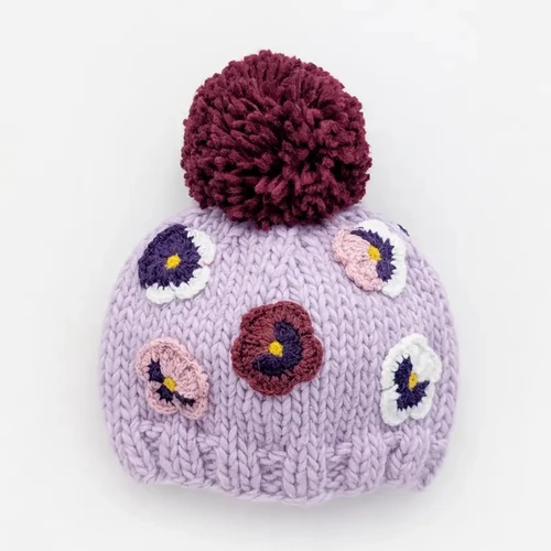Pansy Lilac Winter Hat