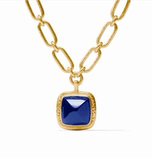 Sahara Statement Necklace - Sapphire Blue
