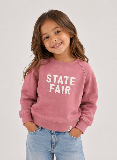 State Fair Chenille Kid Sweater