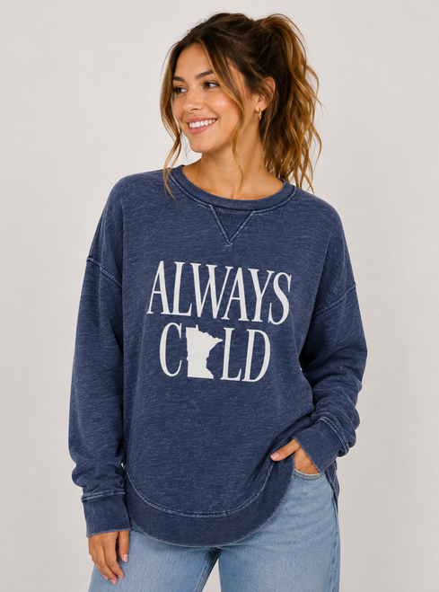 Ink Always Cold Embroidered Sweatshirt