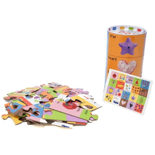First 100 Numbers, Colors, Shapes Mix & Match Puzzle