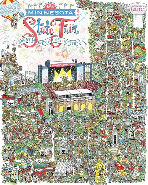 Great Minnesota Get-Together Puzzle 1000pc