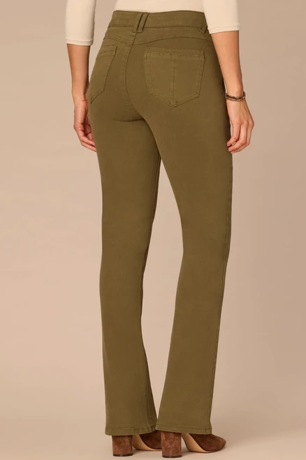 Itty Bitty Bootcut Forest Moss Jean