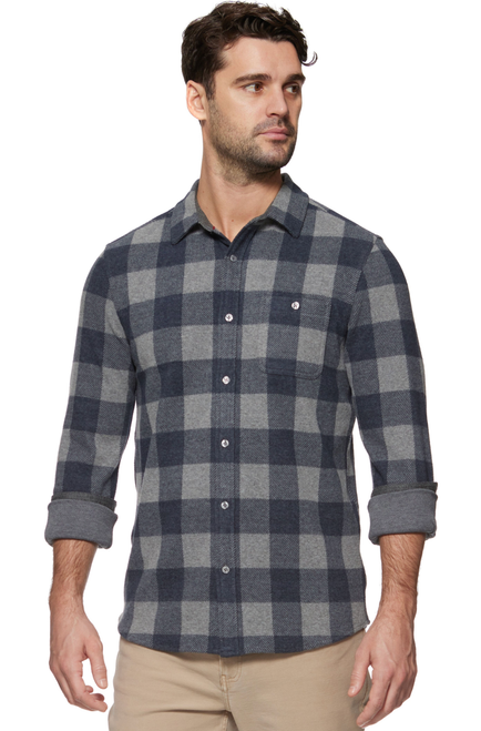 Thatcher Knit Flannel Top