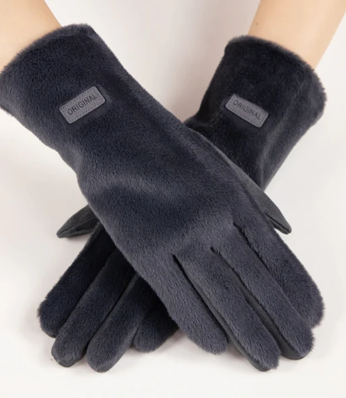 Faux Fur Gloves