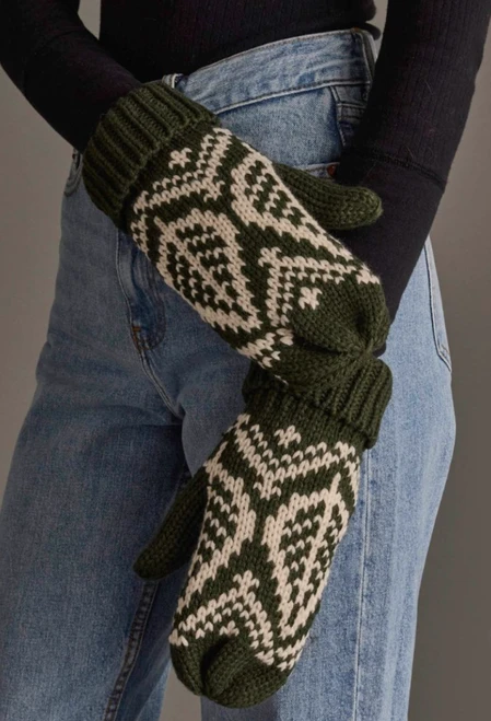 Alpine Mitten - Olive