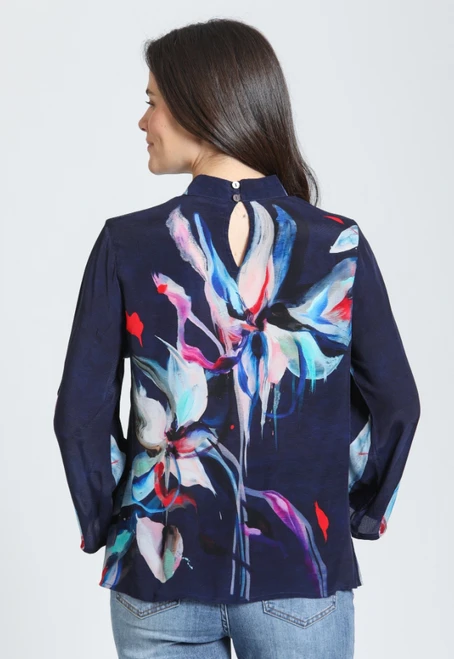 Petal Bell Sleeve Top