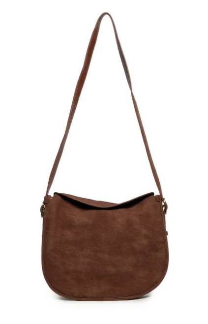 Tori Sueded Hobo Crossbody