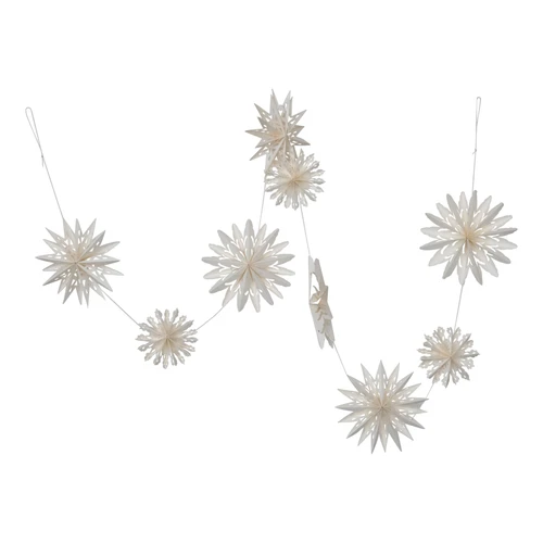 Paper Snowflake Garland Boxed